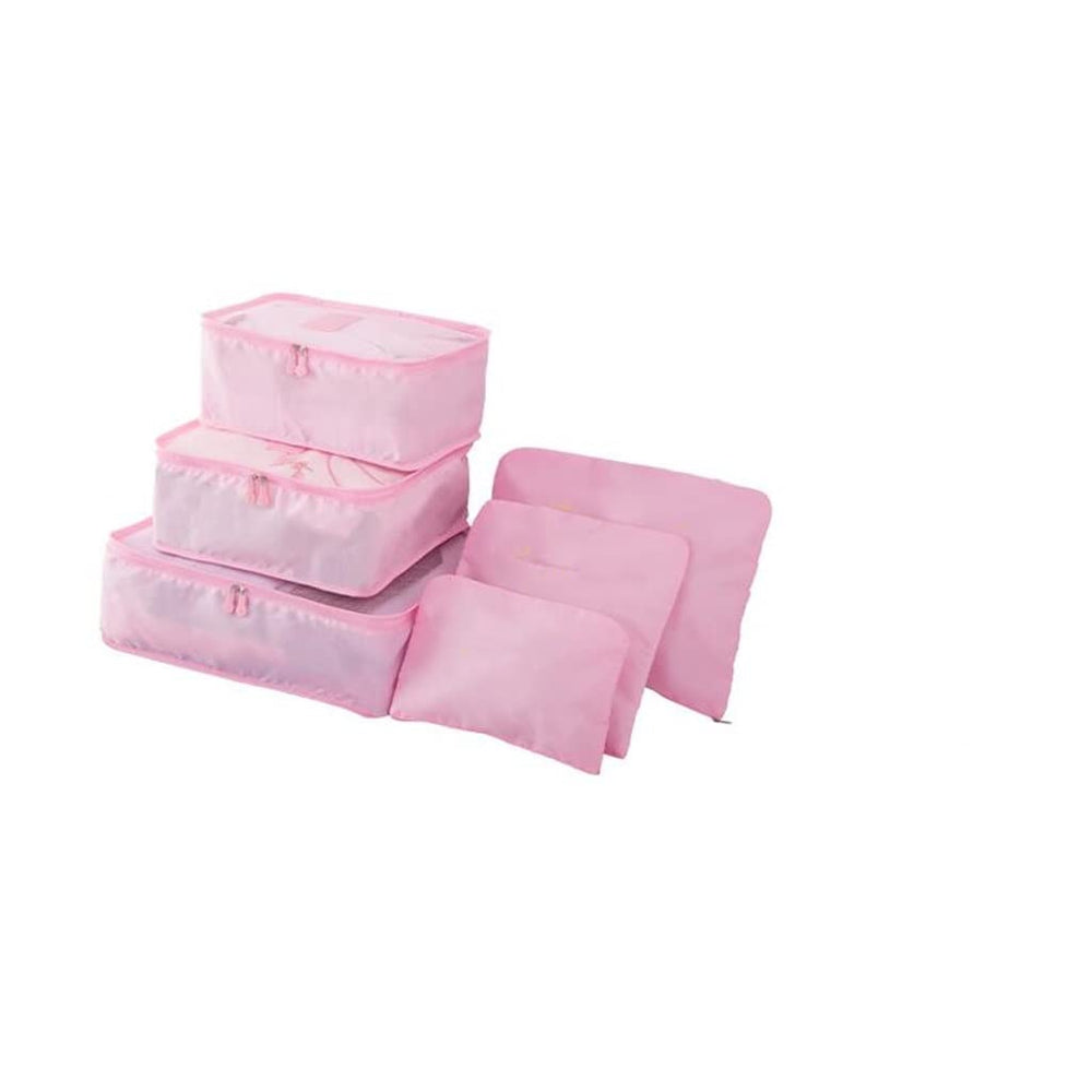 6-Piece Mesh Travel Packing Cube Set