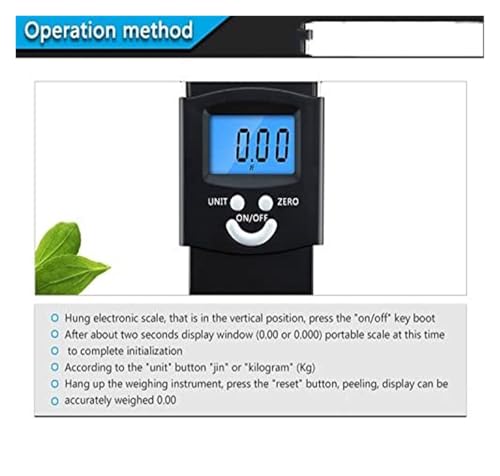 Portable Digital Luggage Scale with LCD Display