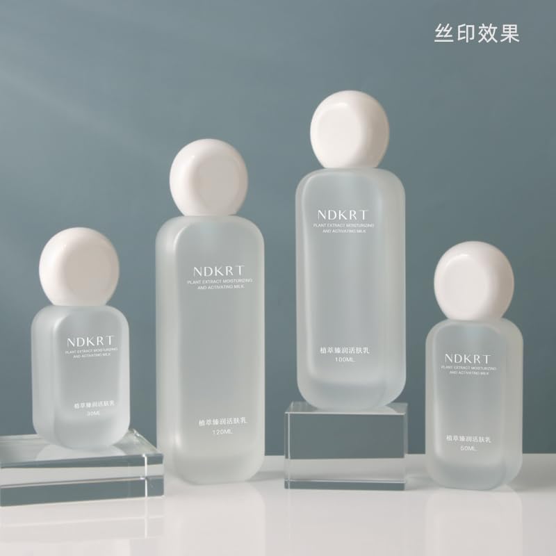 6-Piece Travel Cosmetic Bottle & Jar Set