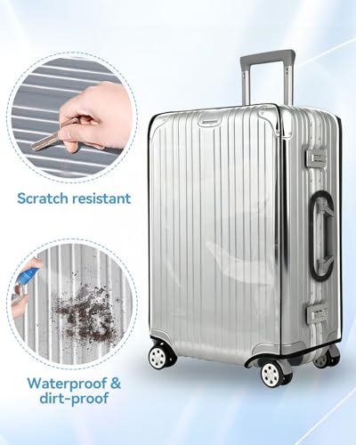 Tersely 3 Pieces Thicken Luggage Cover Protectors for luggage