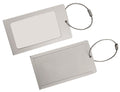 Aluminum Luggage Tag - Silver