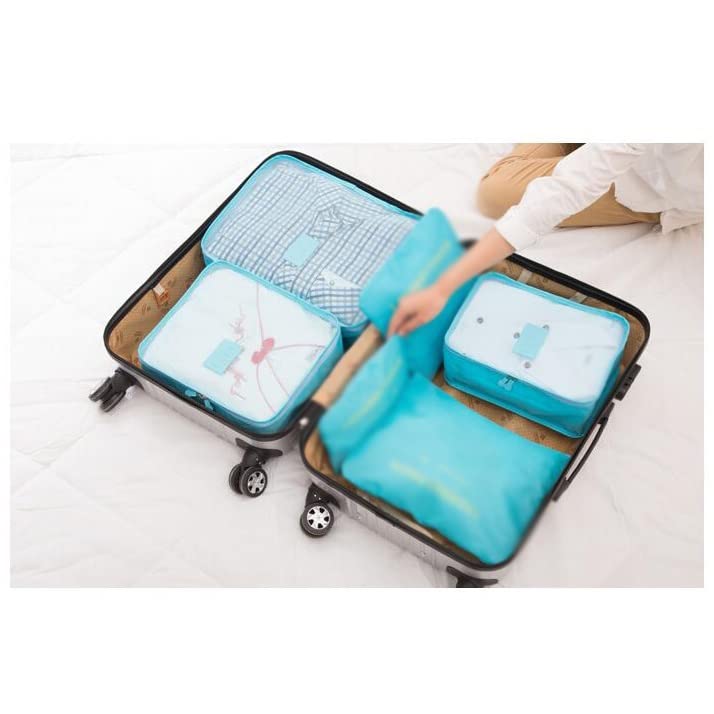 6-Piece Mesh Travel Packing Cube Set
