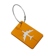 Aluminum Airplane Luggage Tag