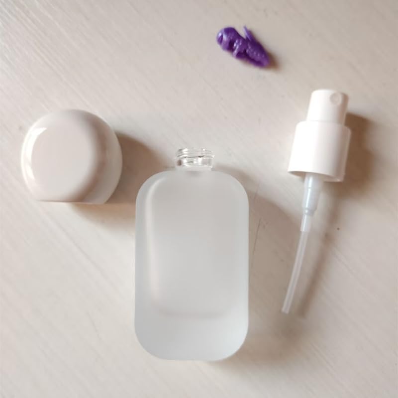 6-Piece Travel Cosmetic Bottle & Jar Set