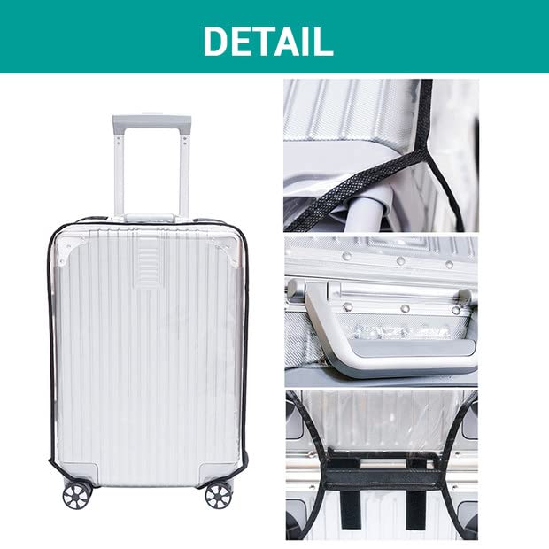 Waterproof Clear PVC Suitcase Cover