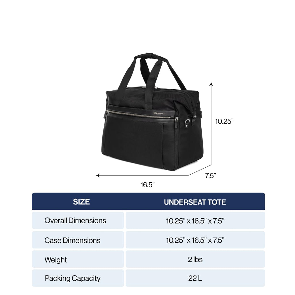 Soft Underseat Travel Tote Bag