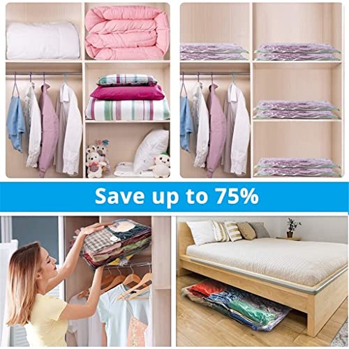 6-Piece Vacuum Compression Storage Bag Set