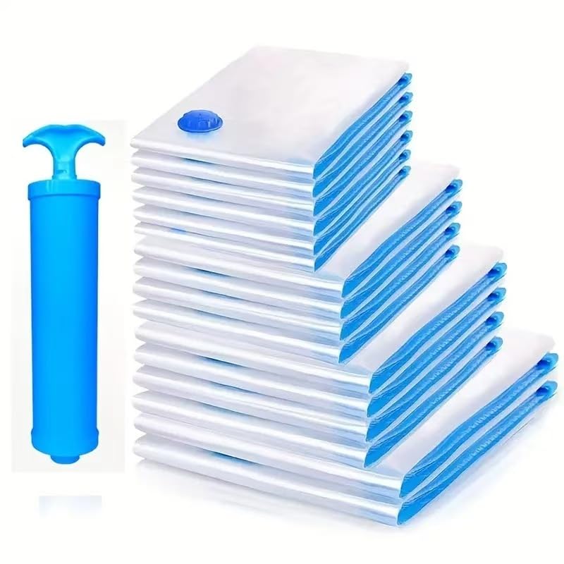 10-Piece Vacuum Compression Storage Bag Set
