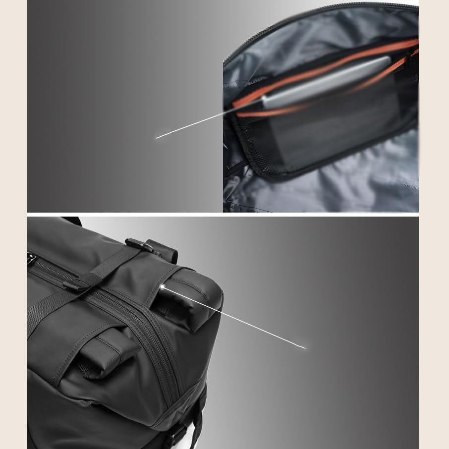 NSUQOA JSEIAJB Carry on Backpack Waterproof Travel Laptop