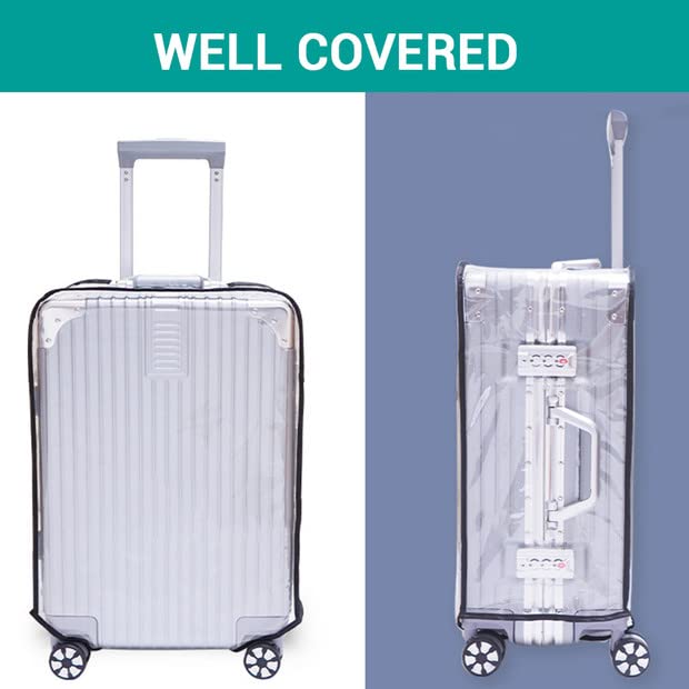 Waterproof Clear PVC Suitcase Cover