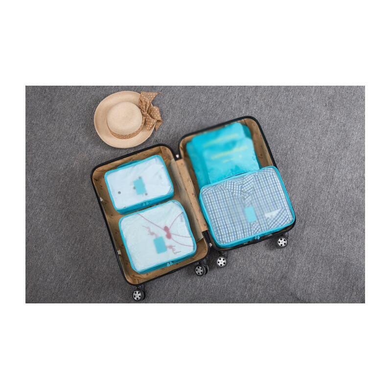 6-Piece Mesh Travel Packing Cube Set