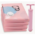 5-Piece Waterproof Vacuum Compression Storage Bag Set