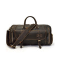 Handmade Leather Travel Duffel Bag
