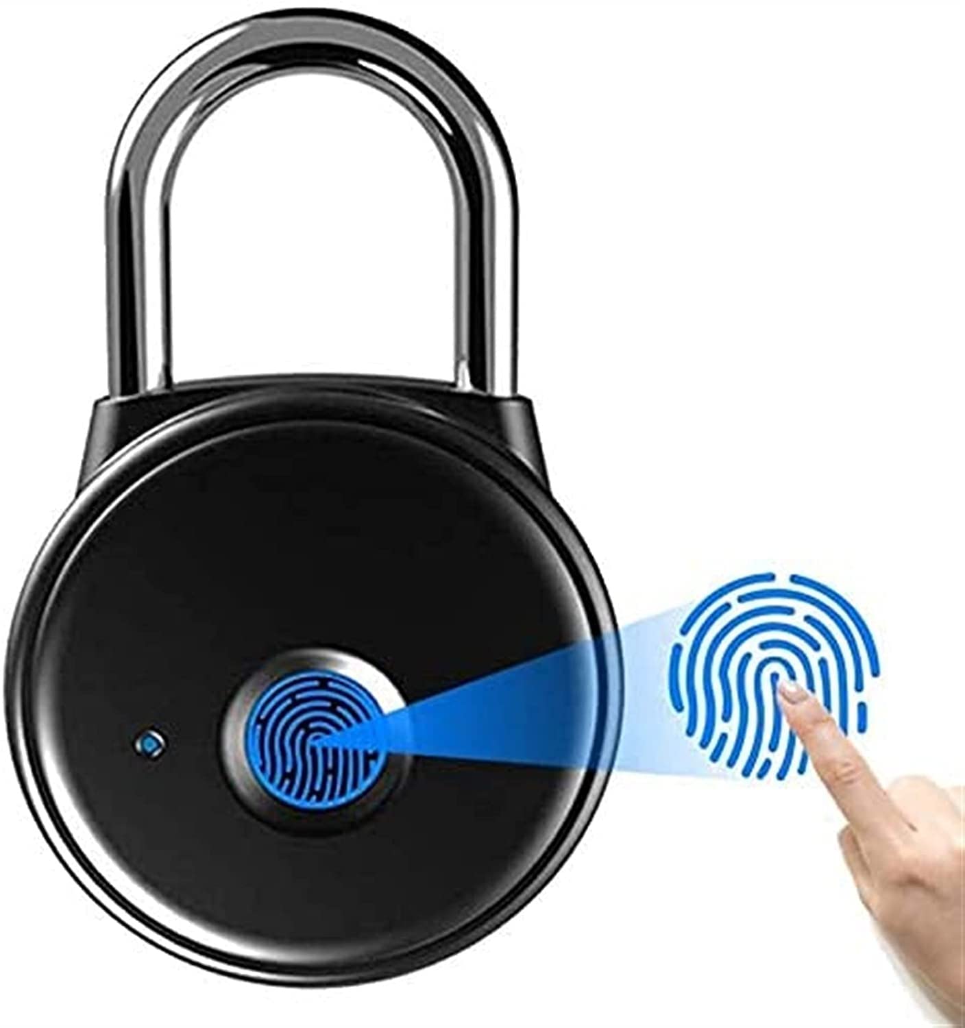 USB Rechargeable Fingerprint Security Padlock