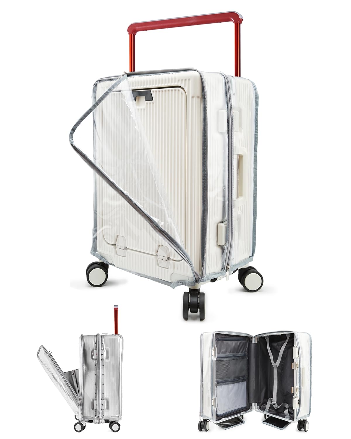 Transparent PVC Luggage Protector Cover