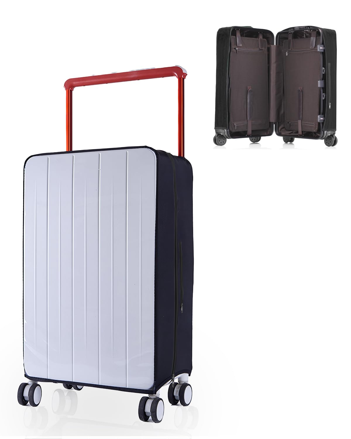 Transparent PVC Luggage Protector Cover