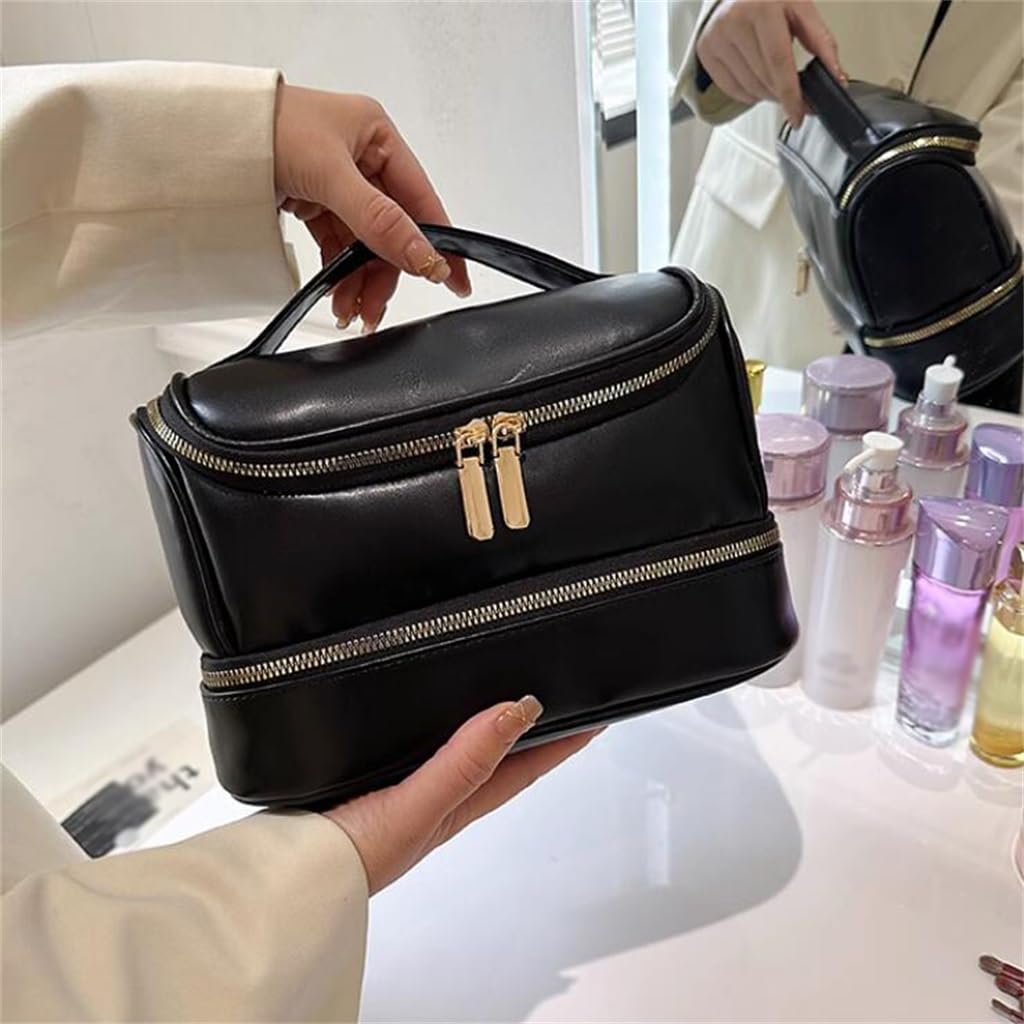 Large Waterproof Travel Makeup & Toiletry Bag