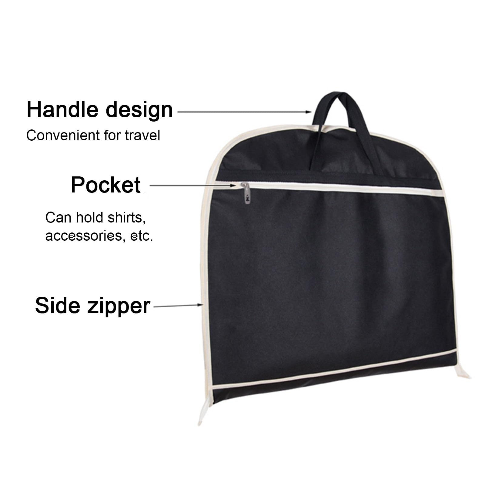 2-Piece Foldable Garment Bag Set
