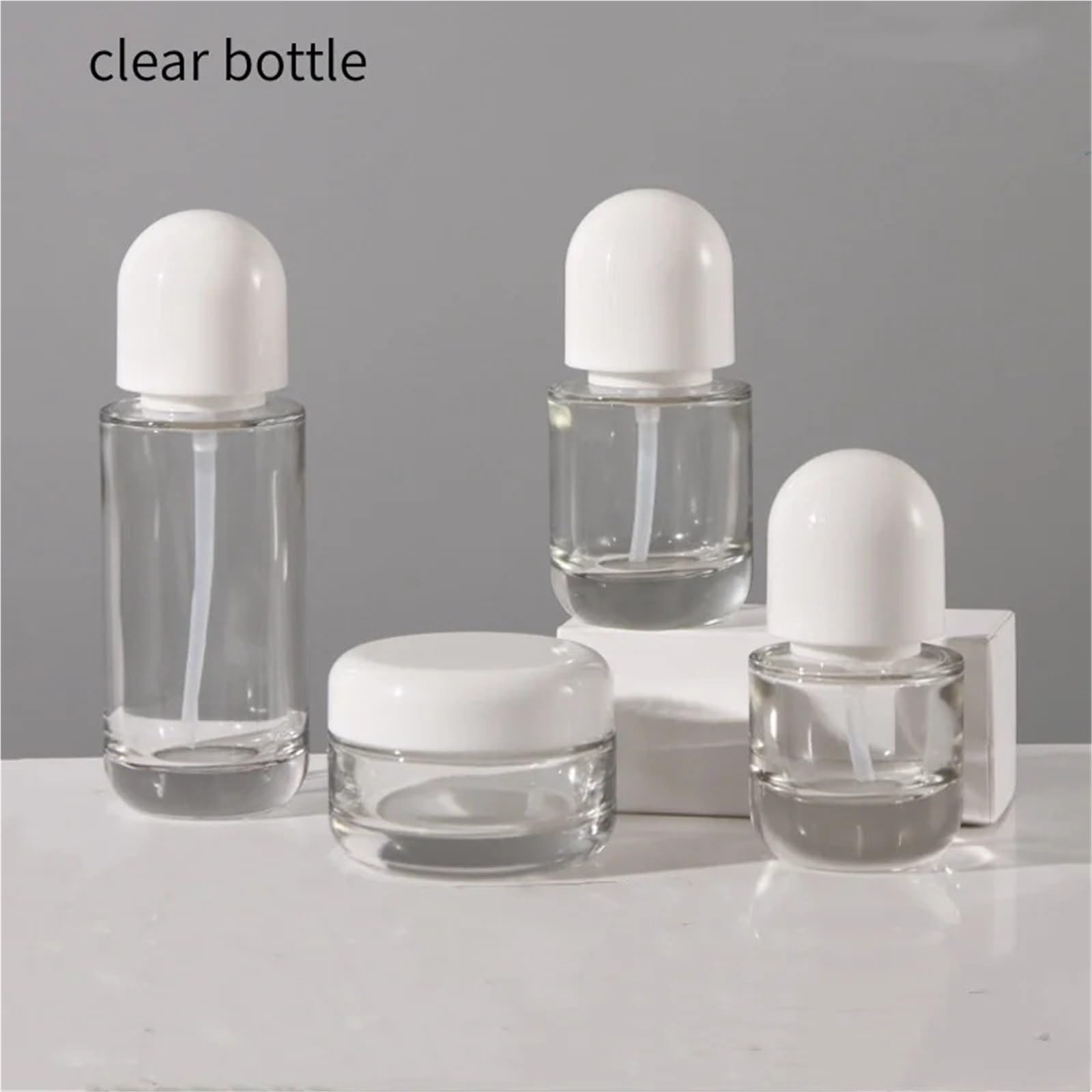Travel Bottles 6pcs/set Cream Jar 30-120ml Travel Set Empty Container