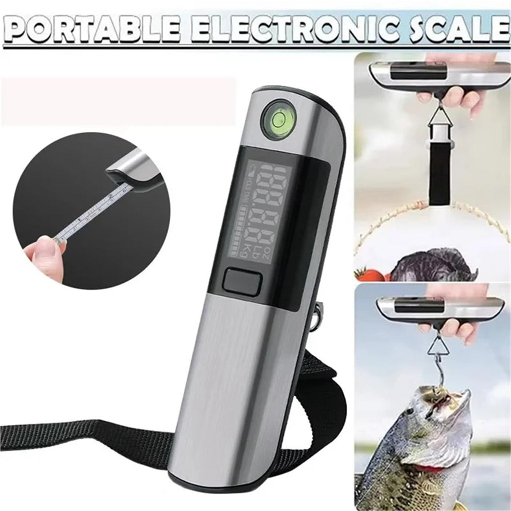 2-Piece Portable Digital Luggage Scale Set
