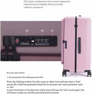Expandable Lightweight Spinner Carry-On Luggage
