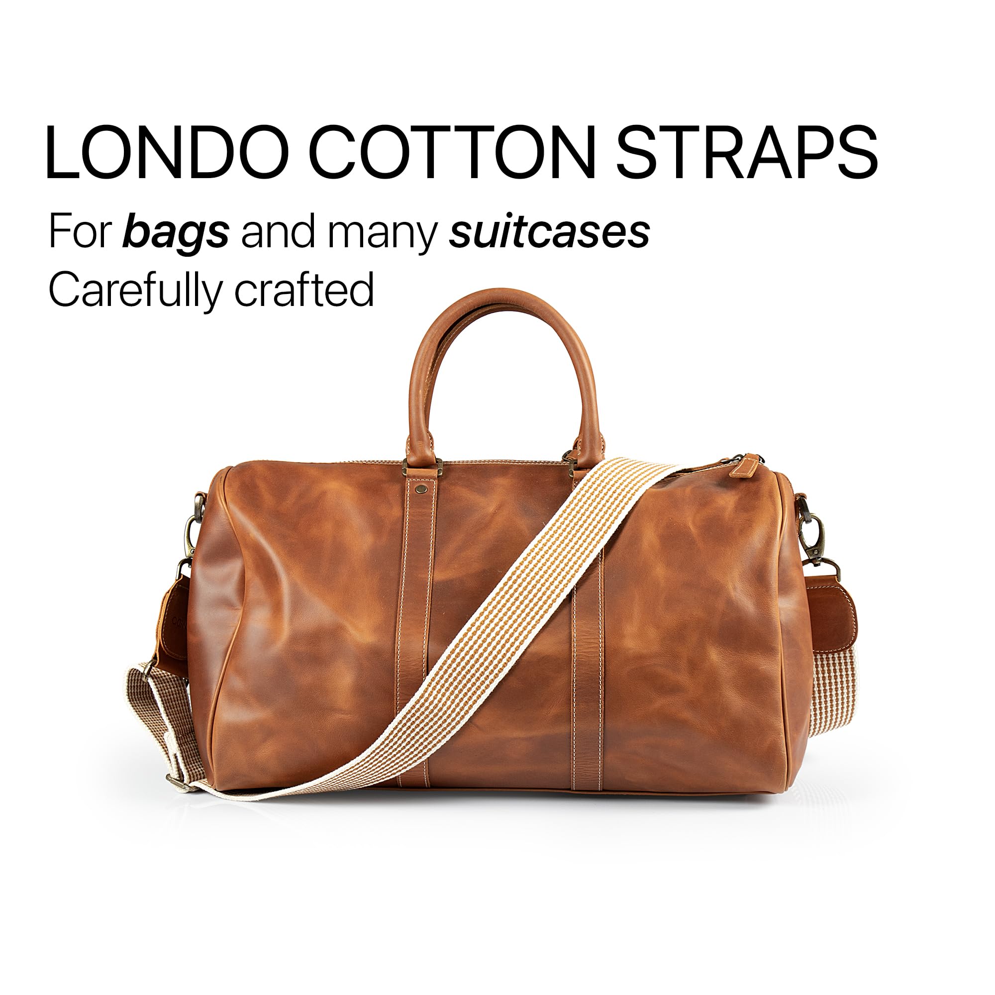Cotton Replacement Shoulder & Luggage Strap