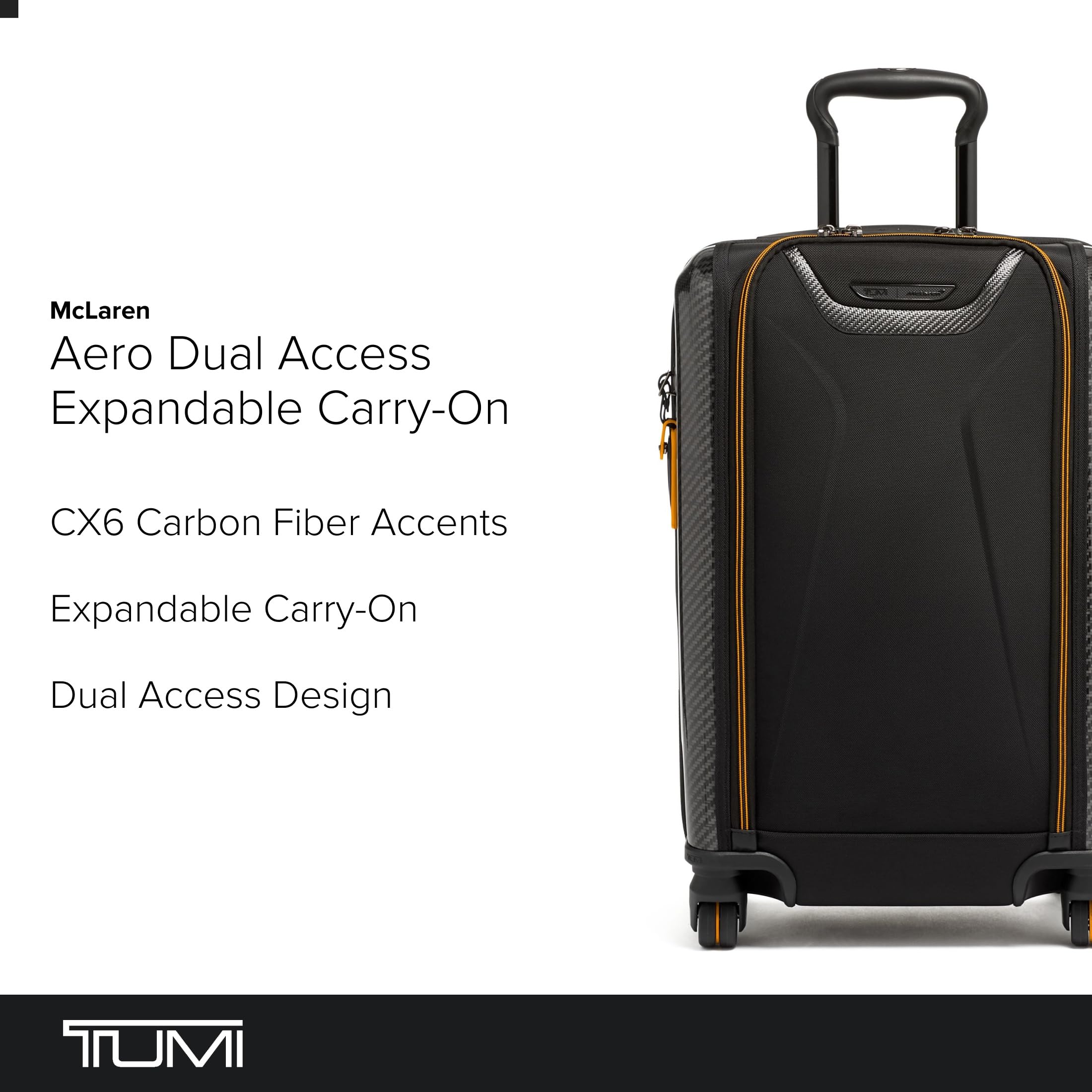 Expandable Dual Access Carry-On Luggage