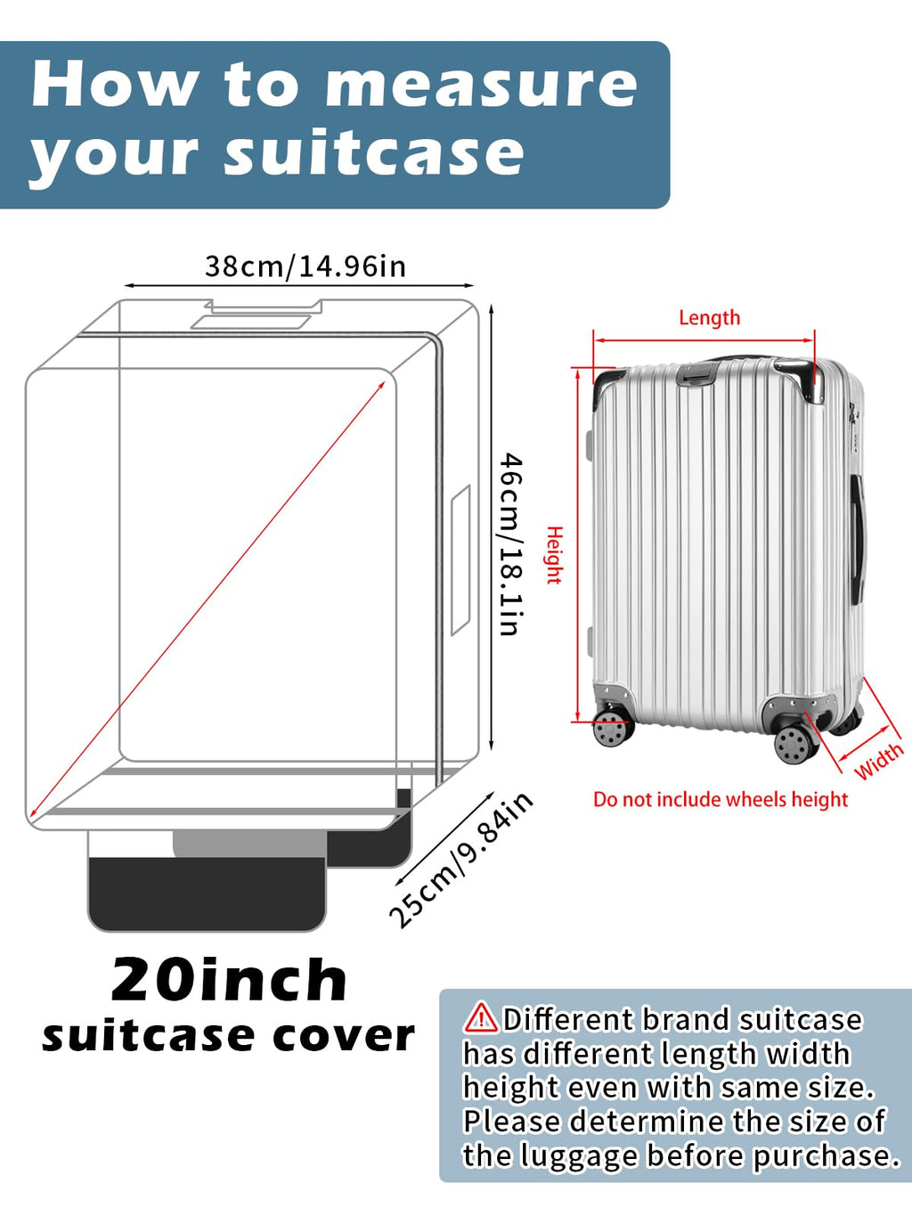 Protective Suitcase Cover