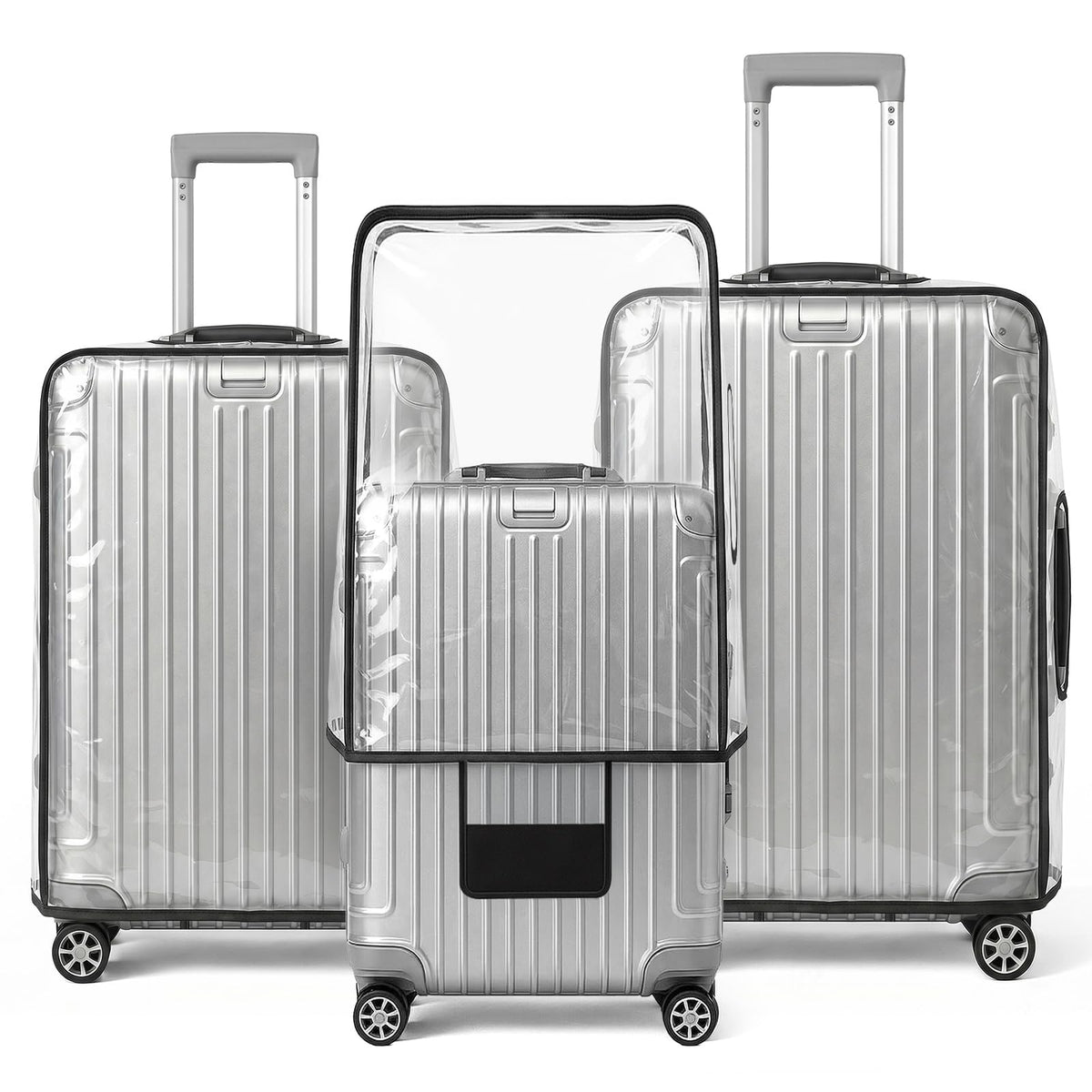 Tersely 3 Pieces Thicken Luggage Cover Protectors for luggage