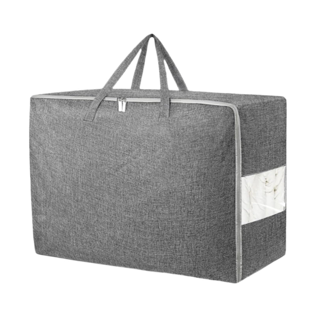 Clear Window Storage Bag with Handle & Zipper