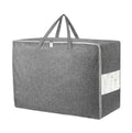 Clear Window Storage Bag with Handle & Zipper
