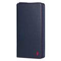 RFID Leather Family Travel Wallet & Passport Organizer
