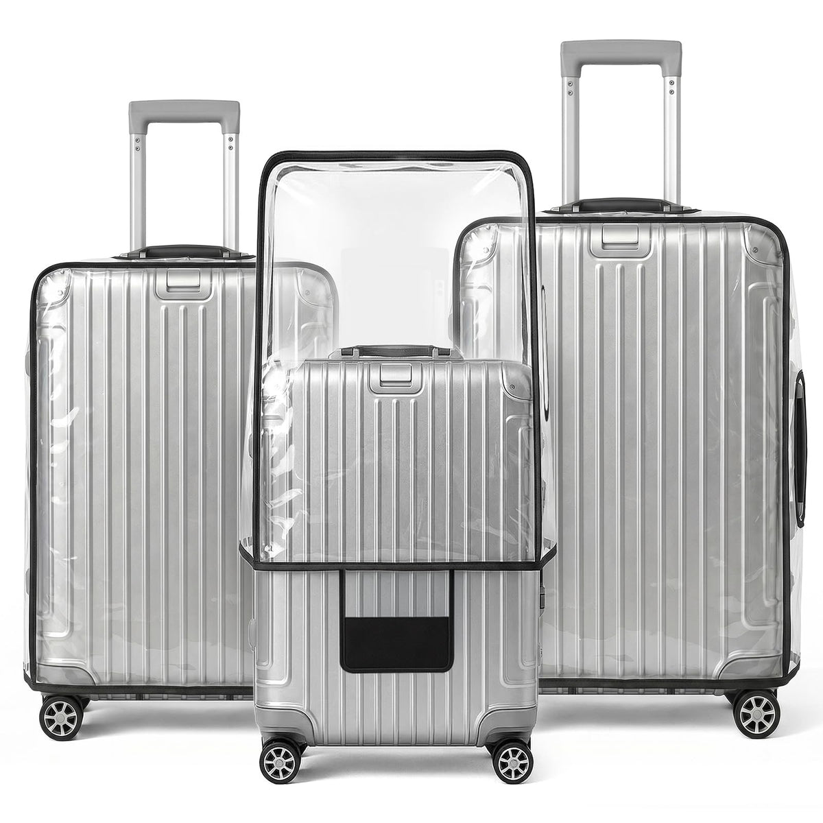 Tersely 3 Pieces Thicken Luggage Cover Protectors for luggage