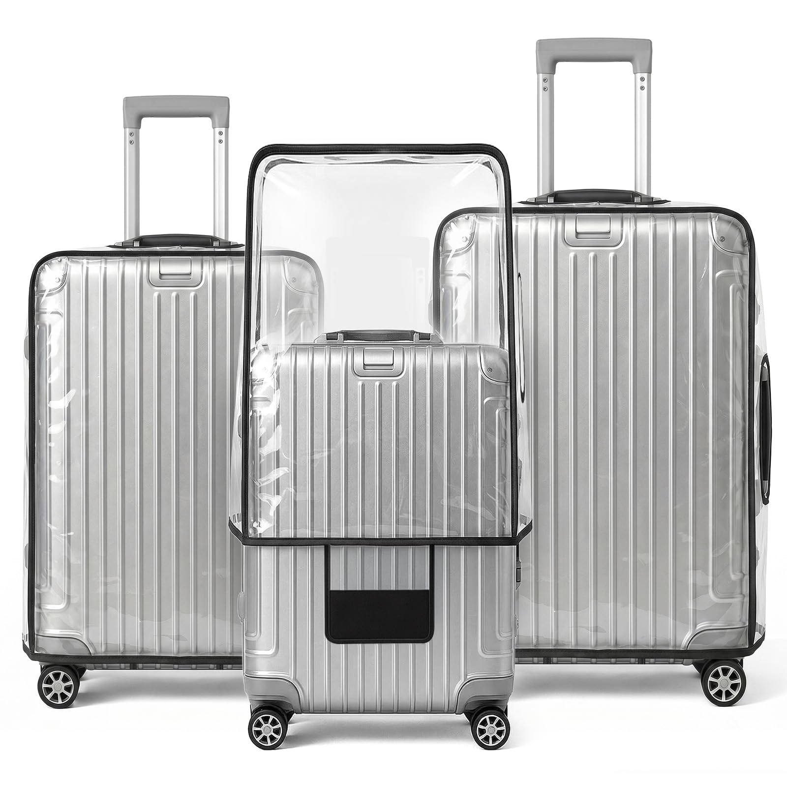Tersely 3 Pieces Thicken Luggage Cover Protectors for luggage