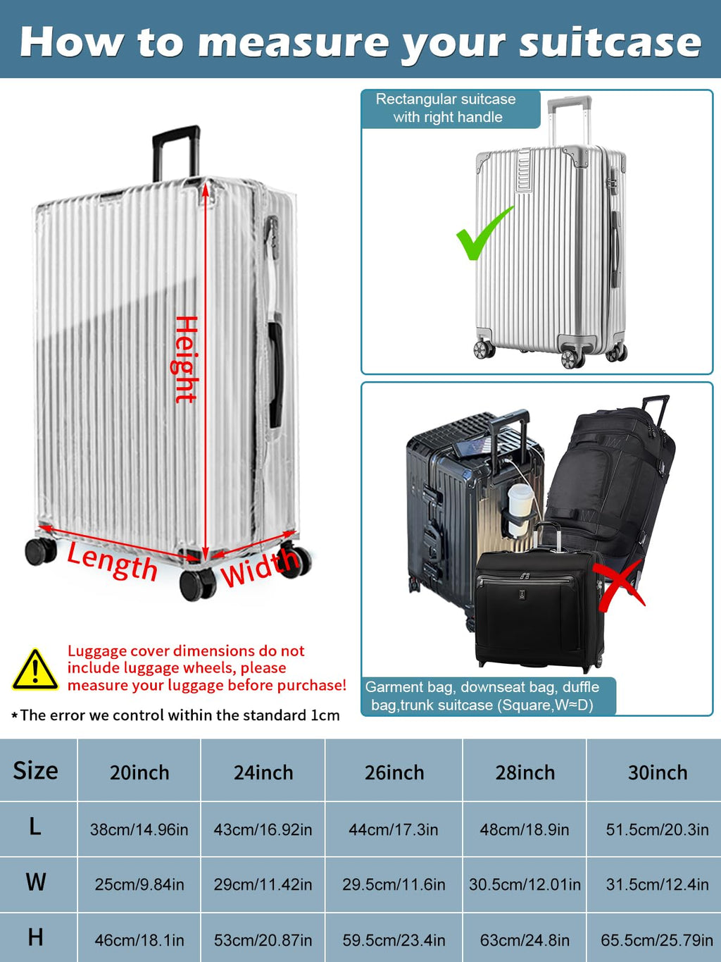 Protective Suitcase Cover