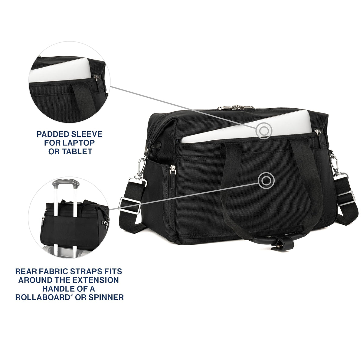 Soft Underseat Travel Tote Bag