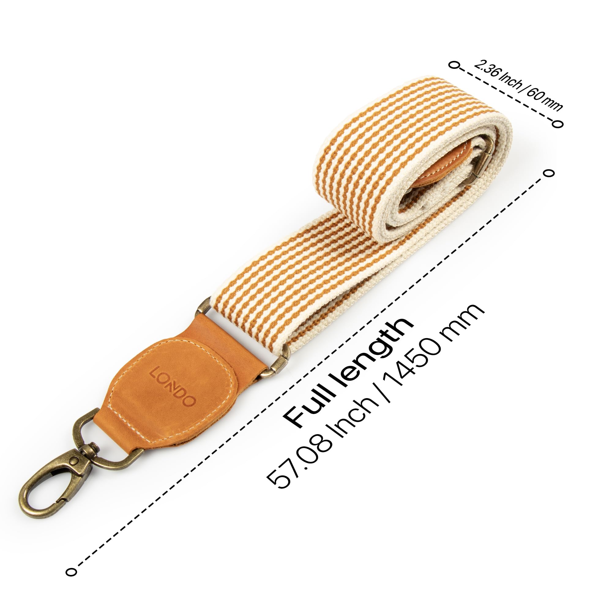 Cotton Replacement Shoulder & Luggage Strap