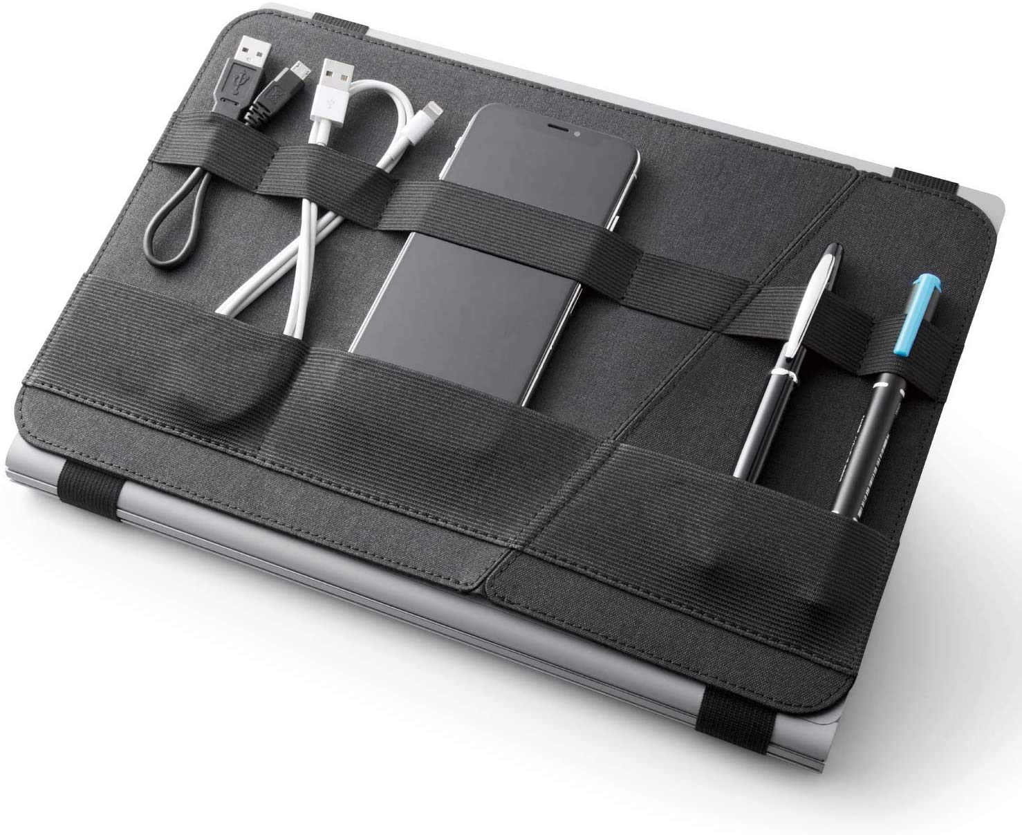 Electronics Accessory Organizer for 14" Laptop