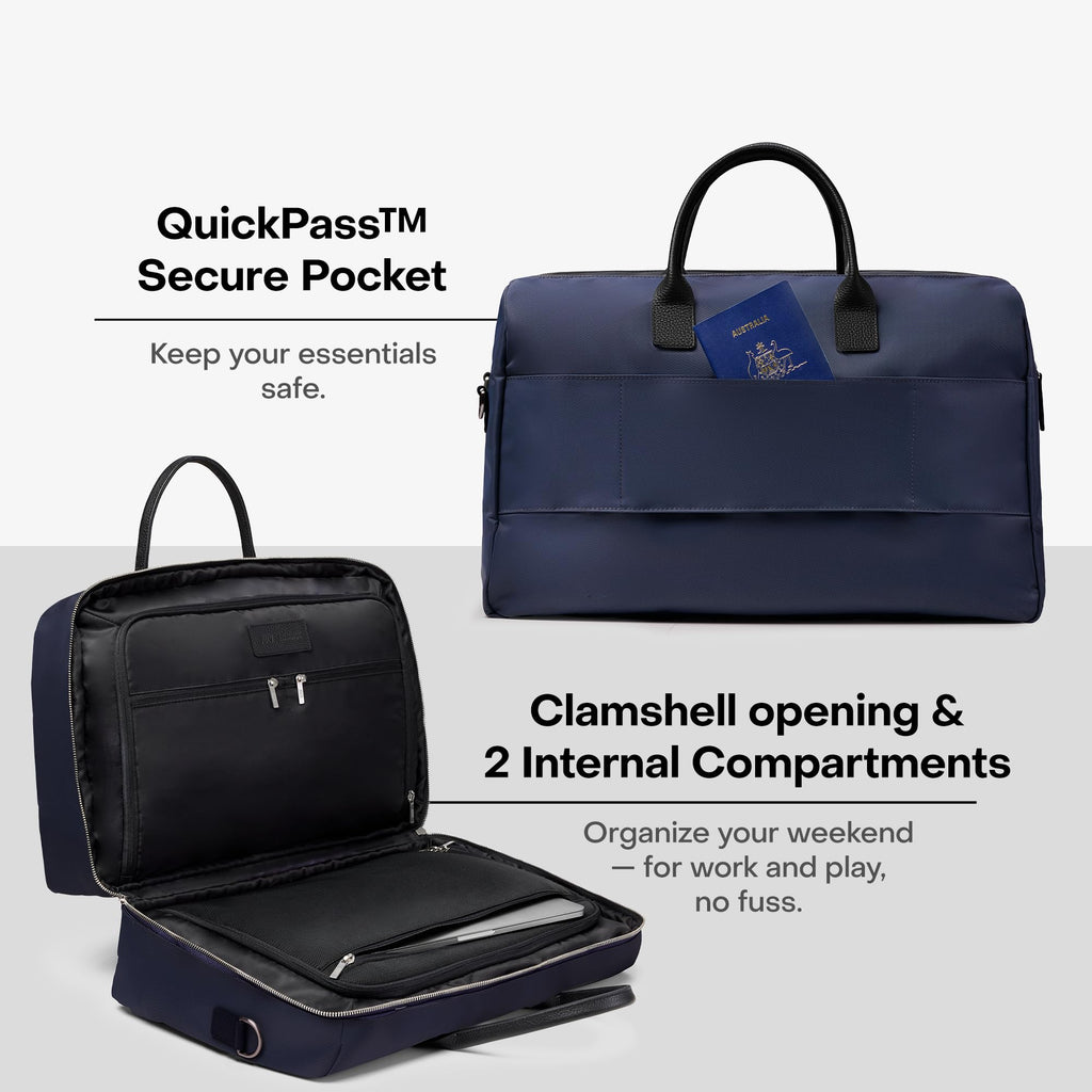 July Carry All Split Weekender, Carry On Bag