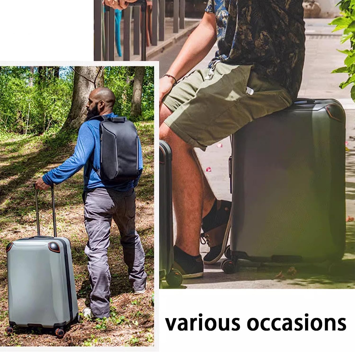 USB Charging Lightweight Carry-On Luggage