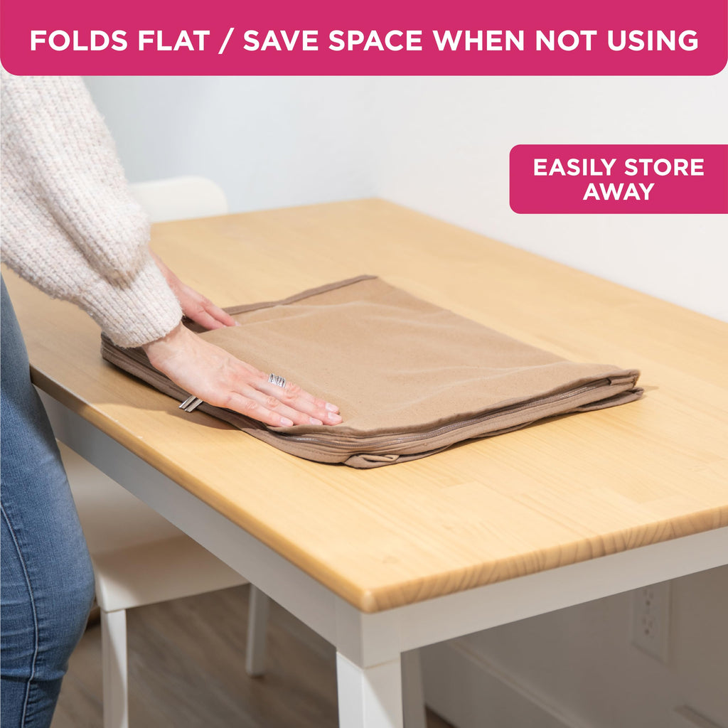2-Piece Underbed Clothes & Bedding Storage Bag Set