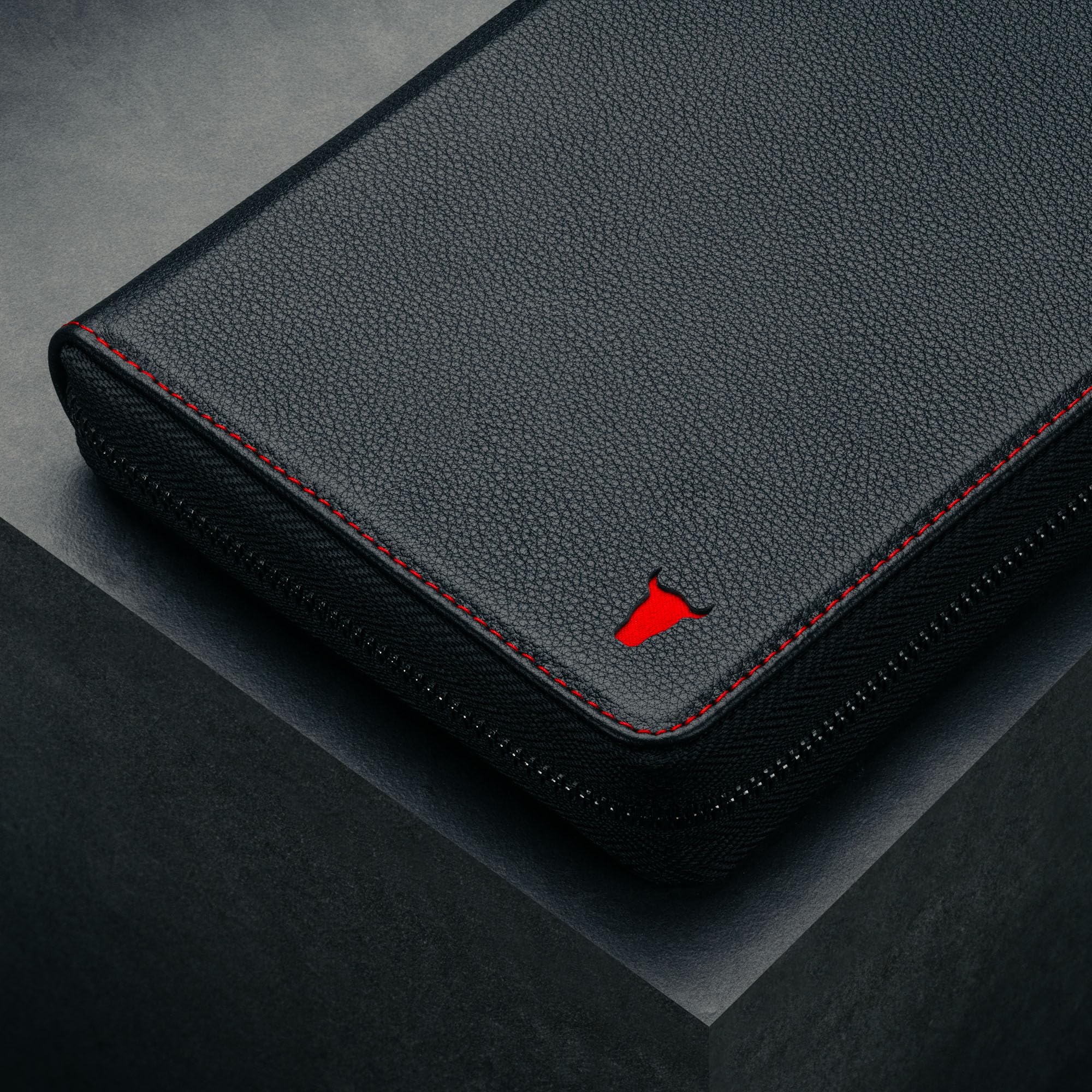 RFID Leather Family Travel Wallet & Passport Organizer
